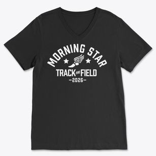 Morning Star Academy Track and Field Soft Lightweight V-Neck