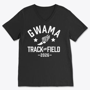 Greater Waco Advanced Manufacturing Academy Track and Field Soft Lightweight V-Neck