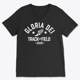 Gloria Dei Lutheran School Track and Field Soft Lightweight V-Neck
