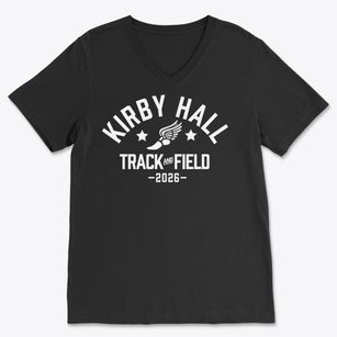 Kirby Hall School Track and Field Soft Lightweight V-Neck