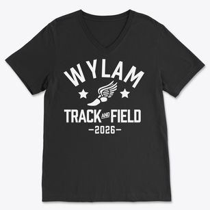 Wylam Elementary School Track and Field Soft Lightweight V-Neck