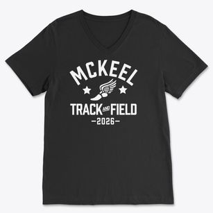 Mckeel Academy Of Technology Track and Field Soft Lightweight V-Neck