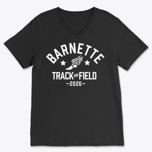 Barnette Elementary School Track and Field Soft Lightweight V-Neck