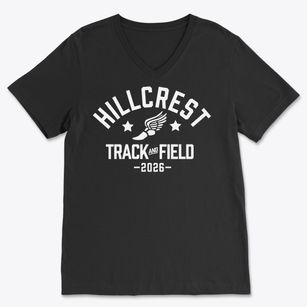 Hillcrest Baptist School Track and Field Soft Lightweight V-Neck