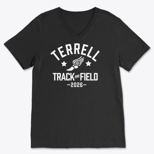 Terrell Academy Track and Field Soft Lightweight V-Neck