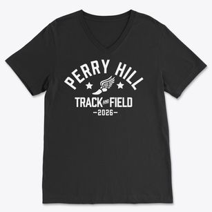 Perry Hill Elementary School Track and Field Soft Lightweight V-Neck