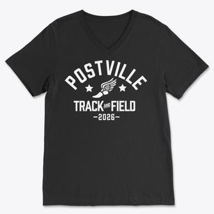 John R. Mott High School Track and Field Soft Lightweight V-Neck