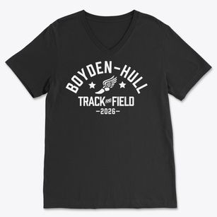 Boyden-hull High School Track and Field Soft Lightweight V-Neck