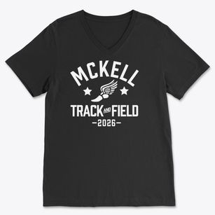 Mckell Elementary School Track and Field Soft Lightweight V-Neck