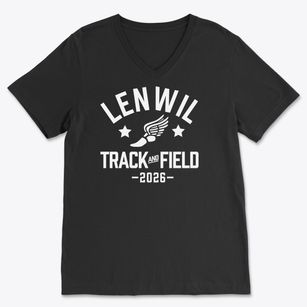 Lenwil Elementary School Track and Field Soft Lightweight V-Neck