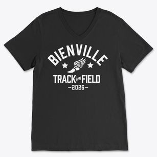 Bienville High School Track and Field Soft Lightweight V-Neck