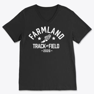 Farmland Elementary School Track and Field Soft Lightweight V-Neck