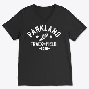 Parkland Middle School Track and Field Soft Lightweight V-Neck