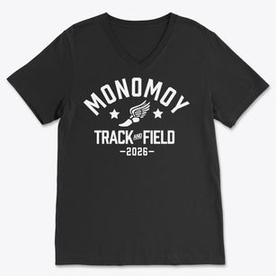Monomoy Regional High School Track and Field Soft Lightweight V-Neck