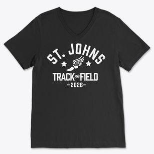 St. Johns High School Track and Field Soft Lightweight V-Neck
