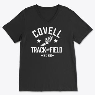 Covell Elementary School Track and Field Soft Lightweight V-Neck