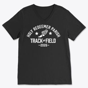 Holy Redeemer Parish Track and Field Soft Lightweight V-Neck