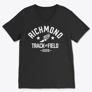 Richmond High School Track and Field Soft Lightweight V-Neck