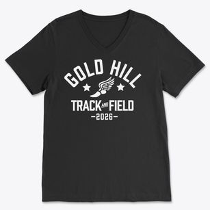 Gold Hill School Track and Field Soft Lightweight V-Neck