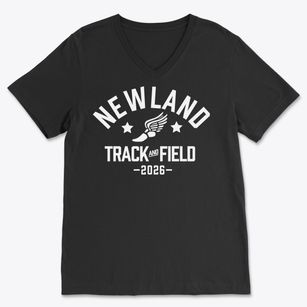 Newland Elementary School Track and Field Soft Lightweight V-Neck