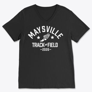Maysville High School Track and Field Soft Lightweight V-Neck