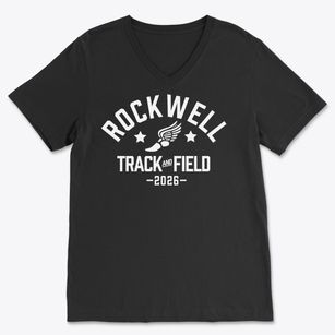 Rockwell Elementary School Track and Field Soft Lightweight V-Neck