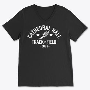 Cathedral Hall Academy Track and Field Soft Lightweight V-Neck