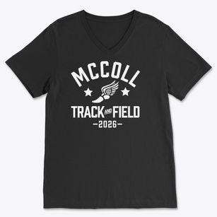 Mccoll Elementary School Track and Field Soft Lightweight V-Neck