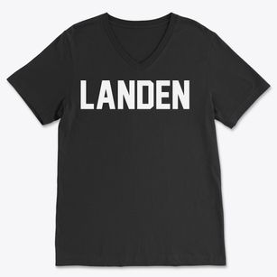 Landen Ohio Classic Block Soft Lightweight V-Neck
