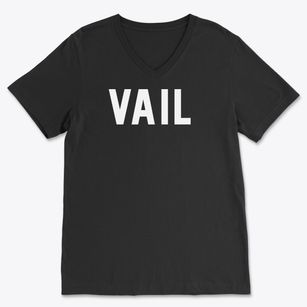 Vail Colorado Classic Block Soft Lightweight V-Neck