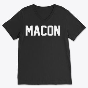 Macon Missouri Classic Block Soft Lightweight V-Neck