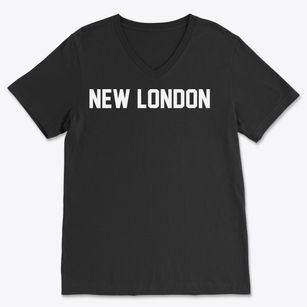New London New Hampshire Classic Block Soft Lightweight V-Neck
