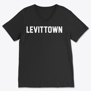 Levittown New York Classic Block Soft Lightweight V-Neck