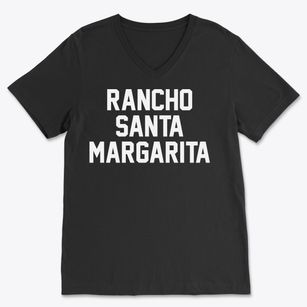 Rancho Santa Margarita California Classic Block Soft Lightweight V-Neck