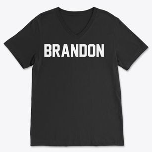 Brandon Vermont Classic Block Soft Lightweight V-Neck