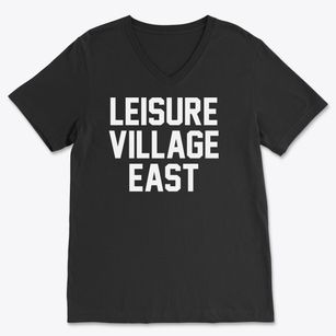 Leisure Village East New Jersey Classic Block Soft Lightweight V-Neck