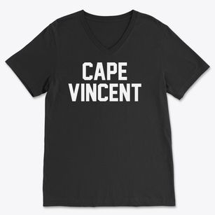 Cape Vincent New York Classic Block Soft Lightweight V-Neck