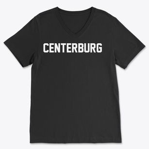 Centerburg Ohio Classic Block Soft Lightweight V-Neck