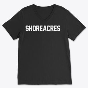 Shoreacres Texas Classic Block Soft Lightweight V-Neck