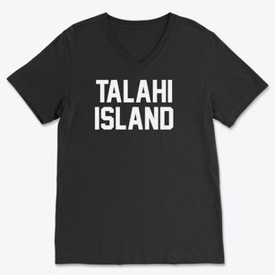 Talahi Island Georgia Classic Block Soft Lightweight V-Neck