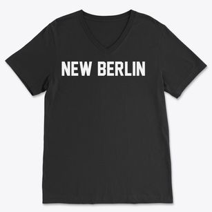 New Berlin Illinois Classic Block Soft Lightweight V-Neck