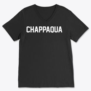Chappaqua New York Classic Block Soft Lightweight V-Neck