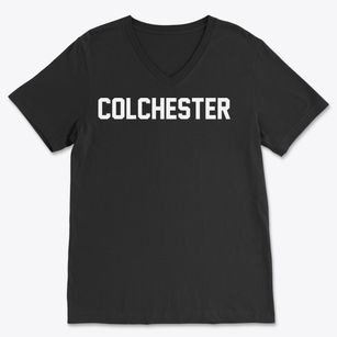 Colchester Illinois Classic Block Soft Lightweight V-Neck