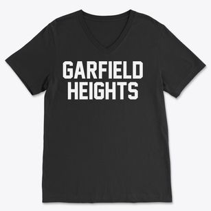 Garfield Heights Ohio Classic Block Soft Lightweight V-Neck