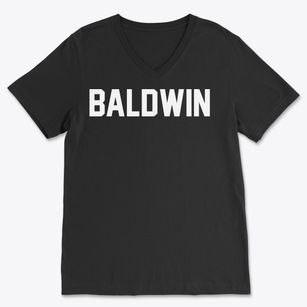 Baldwin Michigan Classic Block Soft Lightweight V-Neck