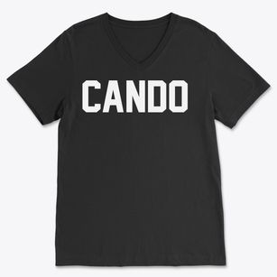 Cando North Dakota Classic Block Soft Lightweight V-Neck