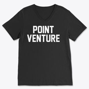 Point Venture Texas Classic Block Soft Lightweight V-Neck