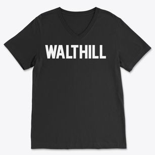 Walthill Nebraska Classic Block Soft Lightweight V-Neck