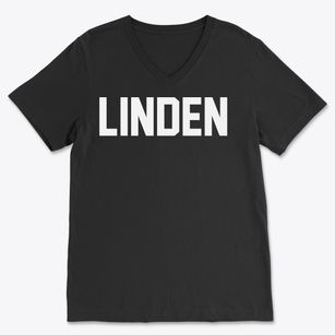 Linden Indiana Classic Block Soft Lightweight V-Neck
