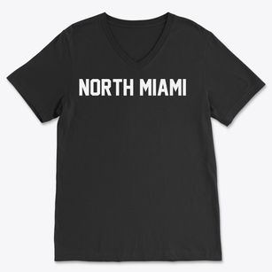 North Miami Oklahoma Classic Block Soft Lightweight V-Neck